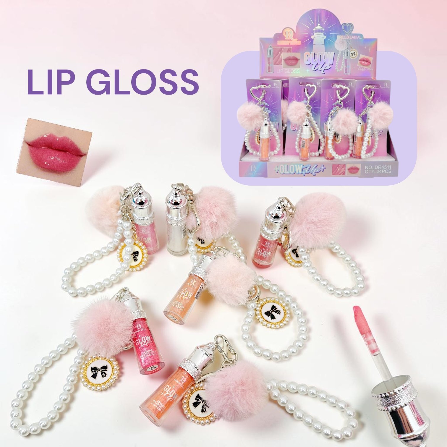 DEBBY ROSE LIP GLOSS DR4511
