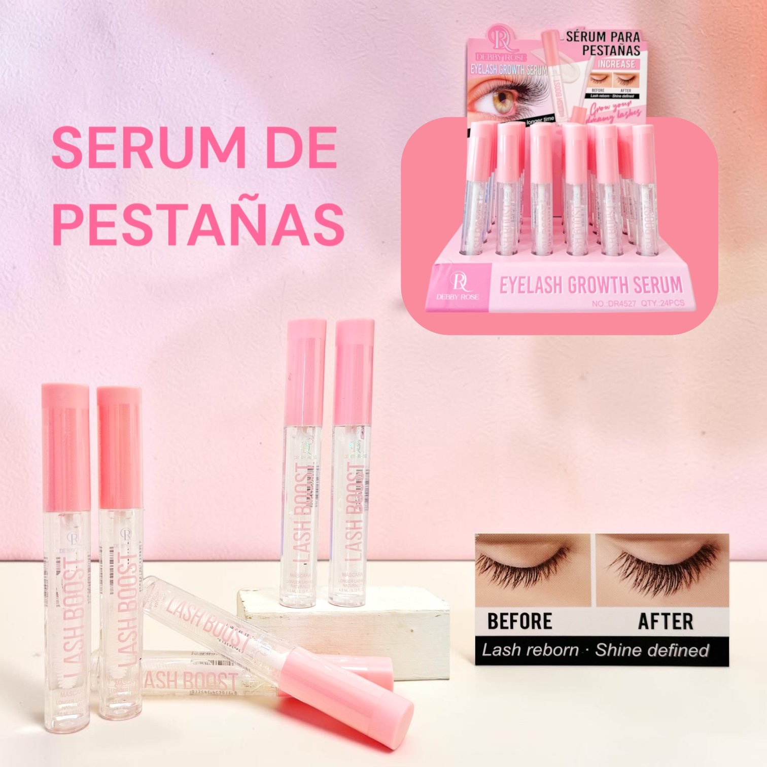 DEBBY ROSE SERUM DE PESTAÑA DR4527