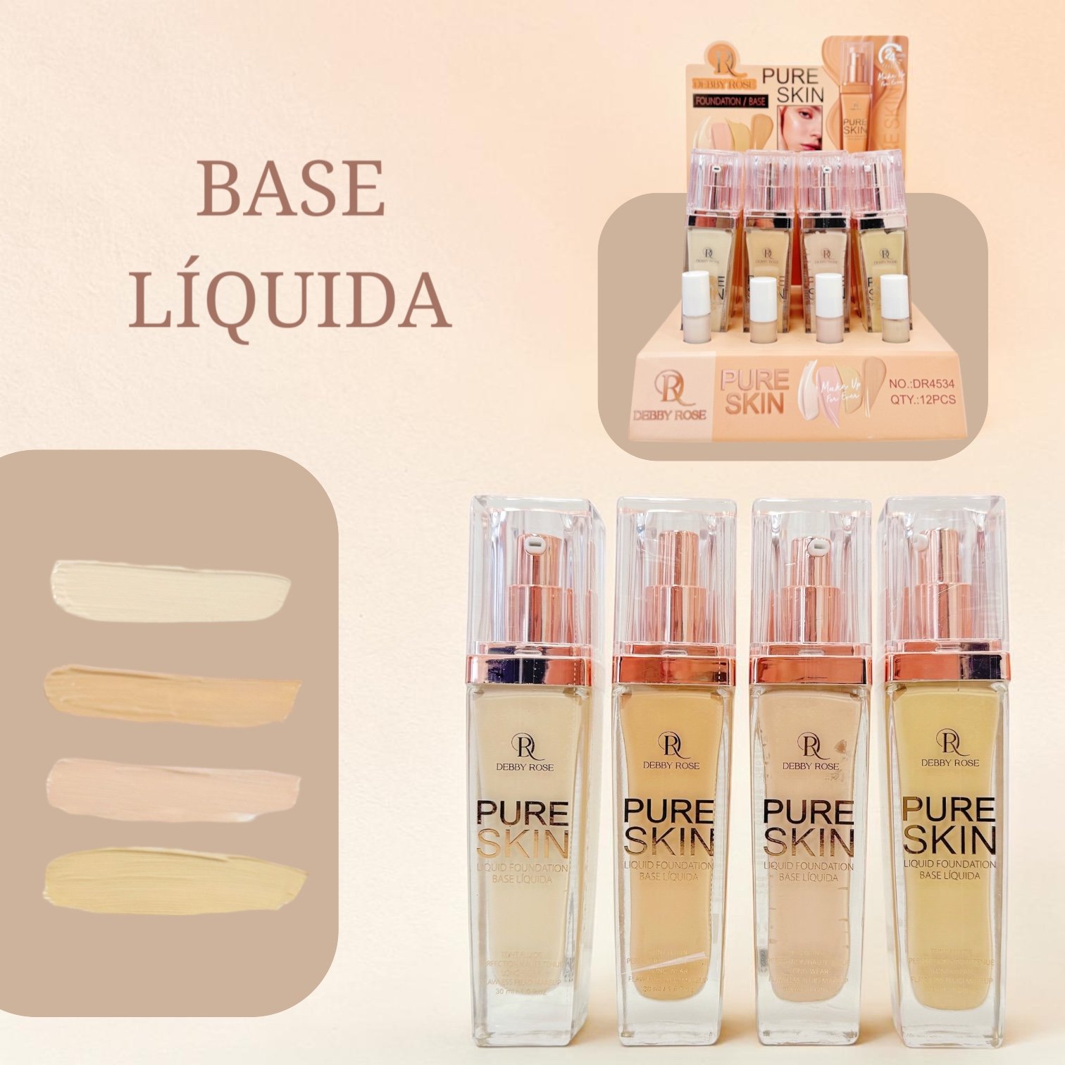DEBBY ROSE BASE LIQ. DR4534