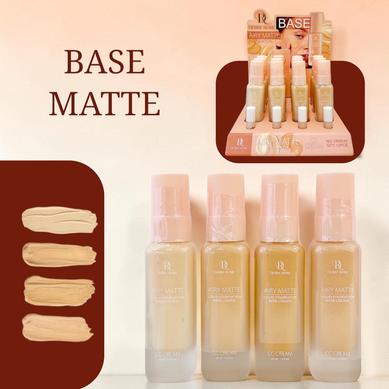 DEBBY ROSE BASE LIQ. DR4535