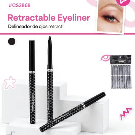 PINK 21 DELINEADOR RETRACTABLE 12PCS CS3868