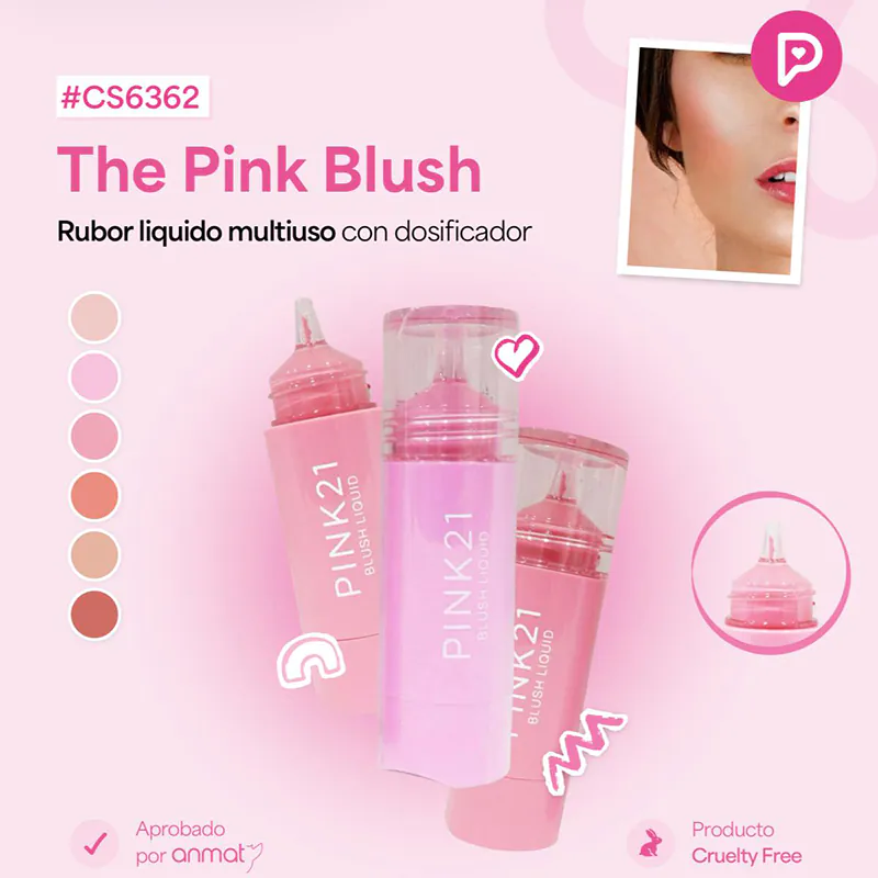 PINK21 RUBOR LIQ. CS6362