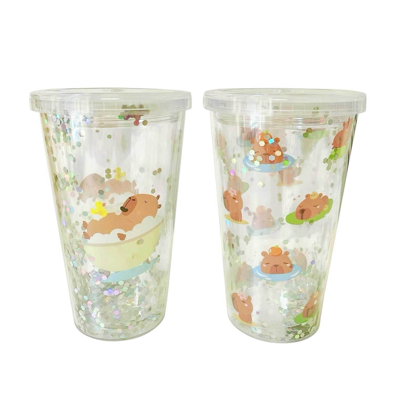 VASO CAPIBARA CARPINCHO C/ SORBETE 450ML 1341