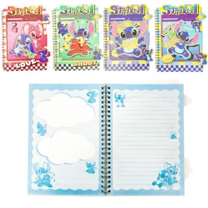 CUADERNO A5 Stitch EXPERIMENTO XZF1003-1/820-3