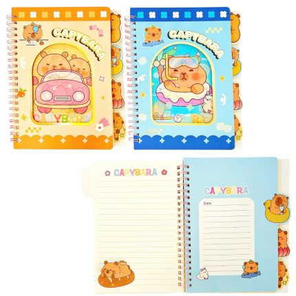 CUADERNO A5 CAPIBARA CARPINCHO XZF-1006-3/XQ-520-1