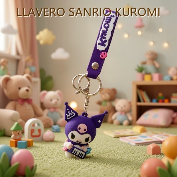 LLAVERO SANRIO KUROMI