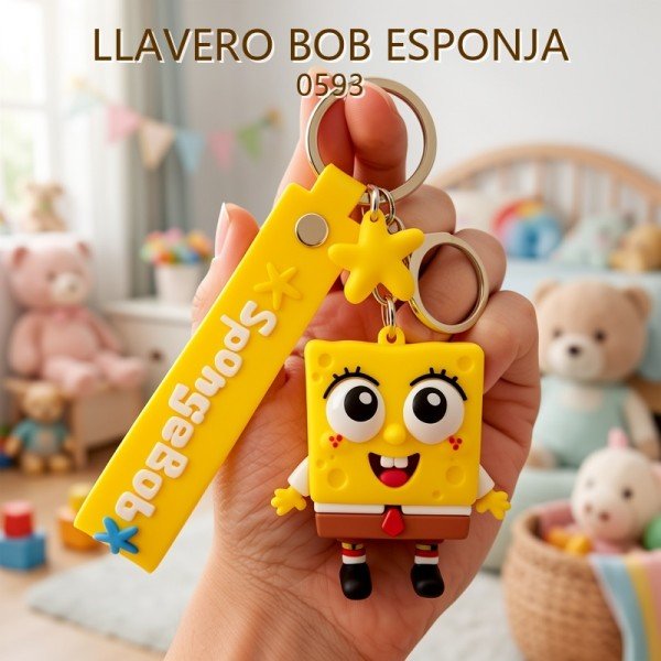 LLAVERO BOB ESPONJA 0593