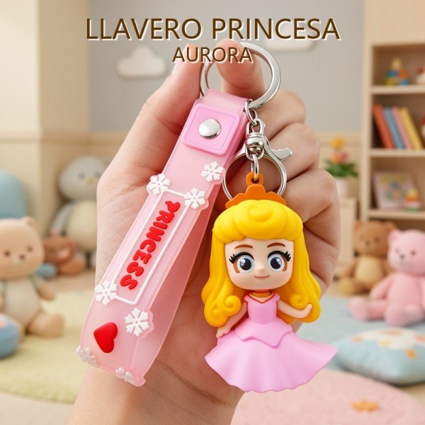 LLAVERO PRINCESA AURORA