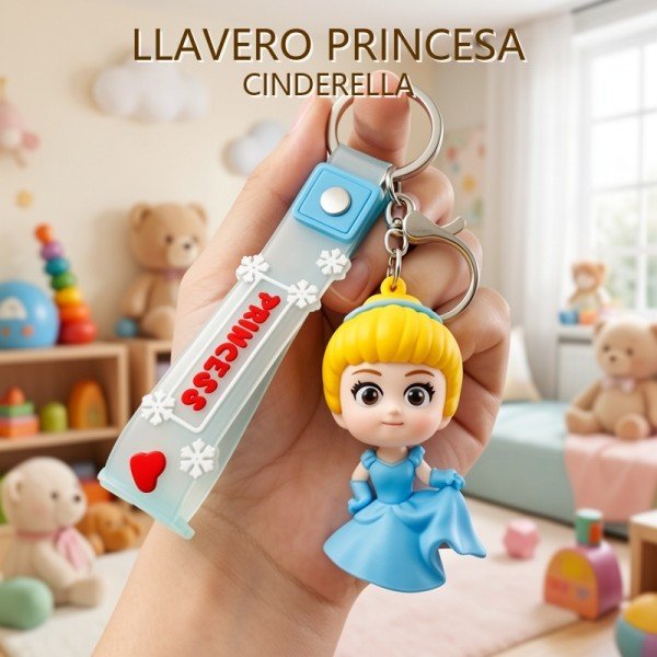 LLAVERO PRINCESA CINDERELLA