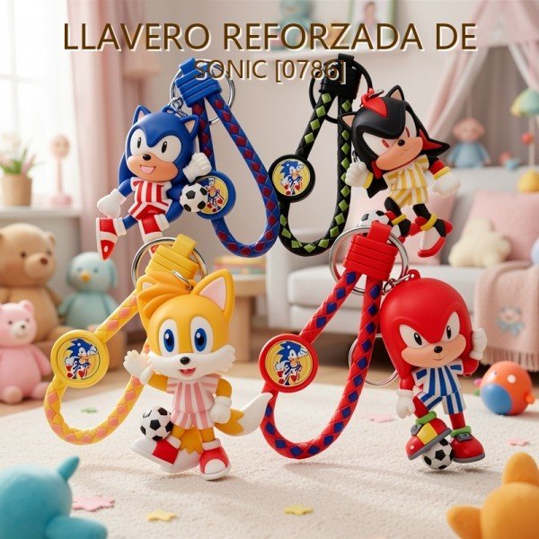 LLAVERO REFORZADA DE SONIC [0786]