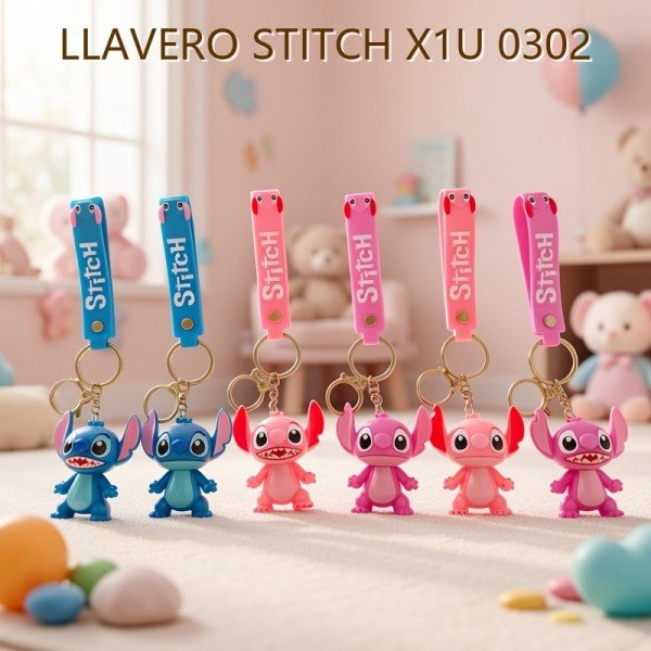 LLAVERO STITCH X1U 0302