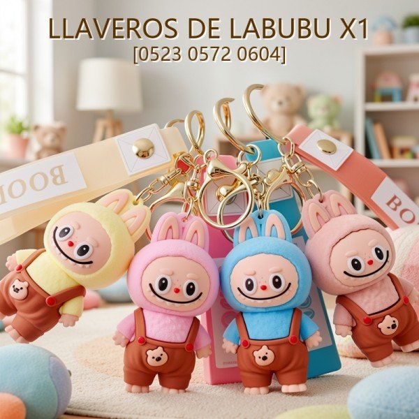 LLAVEROS DE LABUBU X1 [0523 0572 0604]