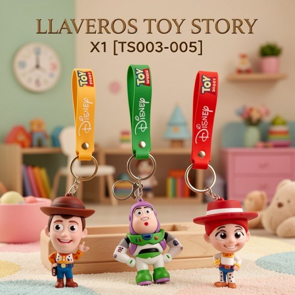 LLAVEROS TOY STORY X1 [TS003-005]
