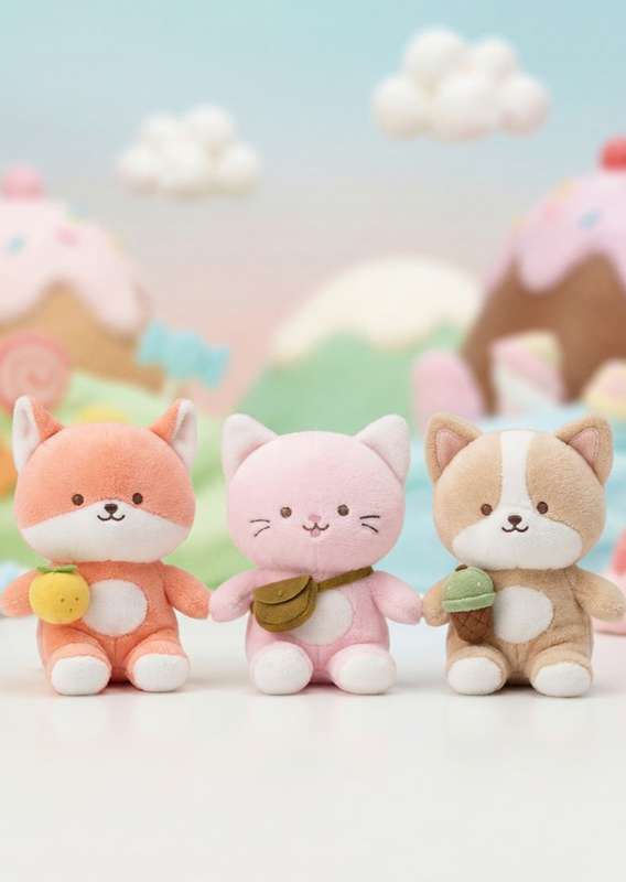 MYF3-0066 Walking Friends Candy Valley 10"