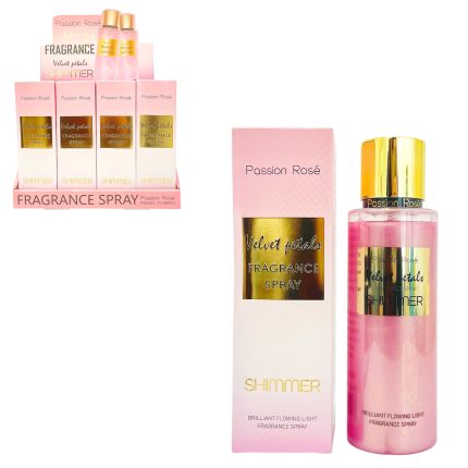 PASSION ROSE BODY SPLASH VELVET PETALS 250ML PS-B007-2