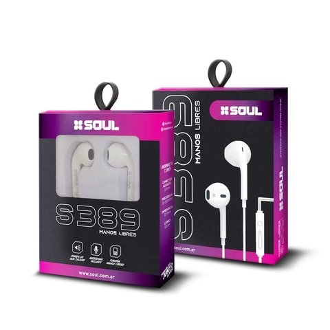 S389 3.5MM AURICULAR SOUL MANOS LIBRES