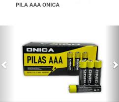 PILAS AAA ALICALINAS BLISTER X4 ONICA
