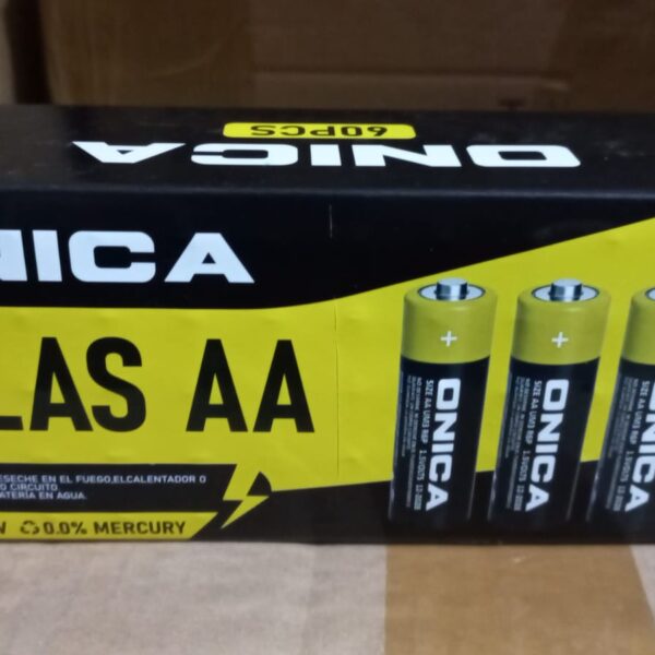 PILAS AA ALICALINAS BLISTER X4 ONICA