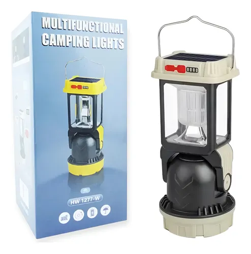 HW1277-W LINTERNA MULTIFUNCIONAL SOLAR IP44