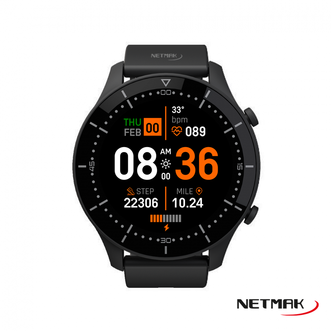 Smartwatch NM-Active Full Touch Pantalla Redonda