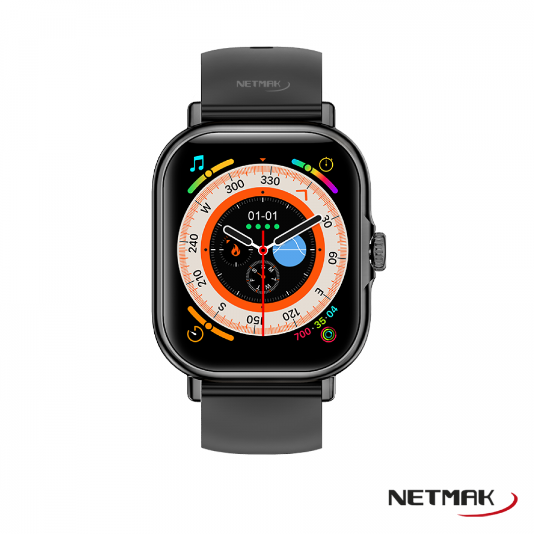 NM-ACTION RELOJ SMARTWATCH 2" BT5.3 CODRADO