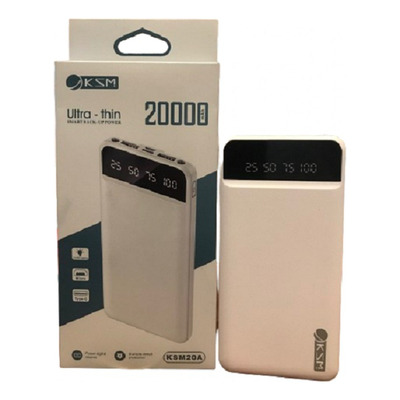 CARGADOR PORTATIL POWERBANK 20000MAH KOSMO KSM2A