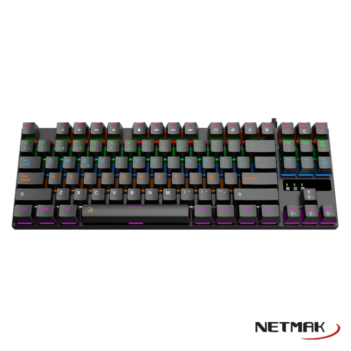 TECLADO MECANICO 80% RETROILUMINADO NM-SKILL