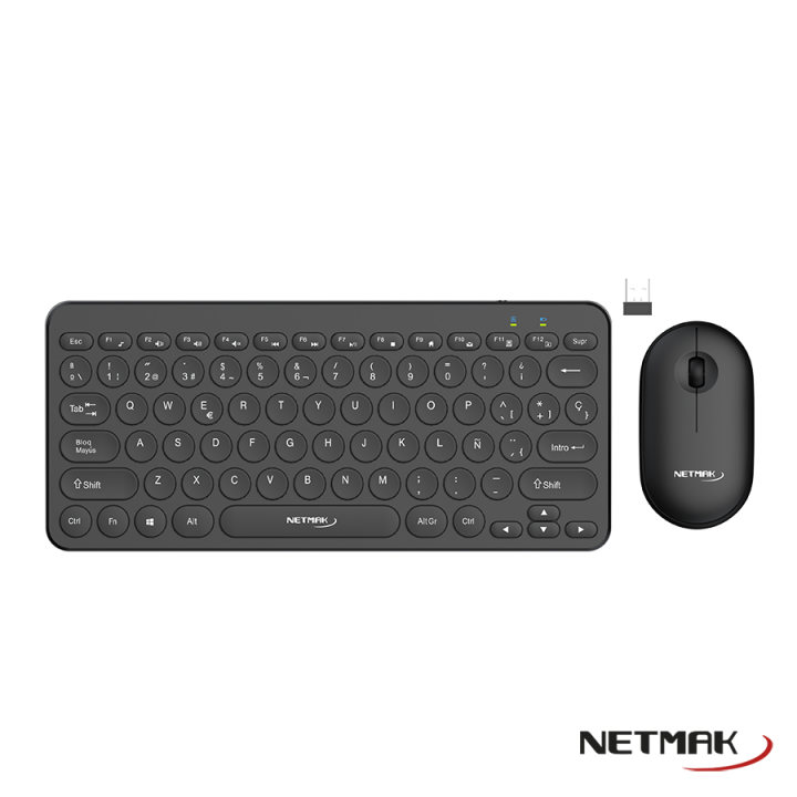 NM-KB850 COMBO MOUSE + TECLADO INALAMBRICO