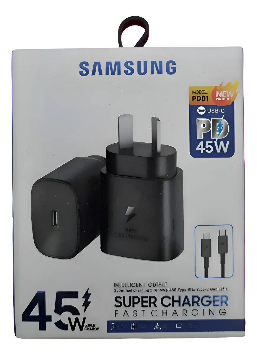 CARGADOR SAMSUNG 45W CABLE C A C
