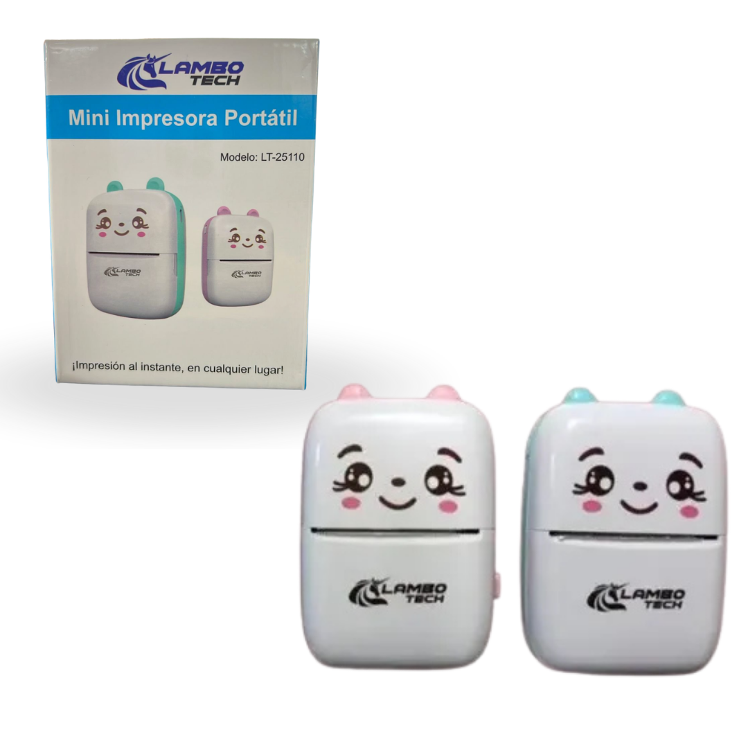 LT-25110 MINI IMPRESORA INSTANTANEA PORTATIL