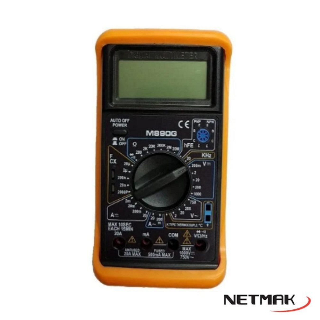 NM-890 Tester Digital con medidor de temperatura