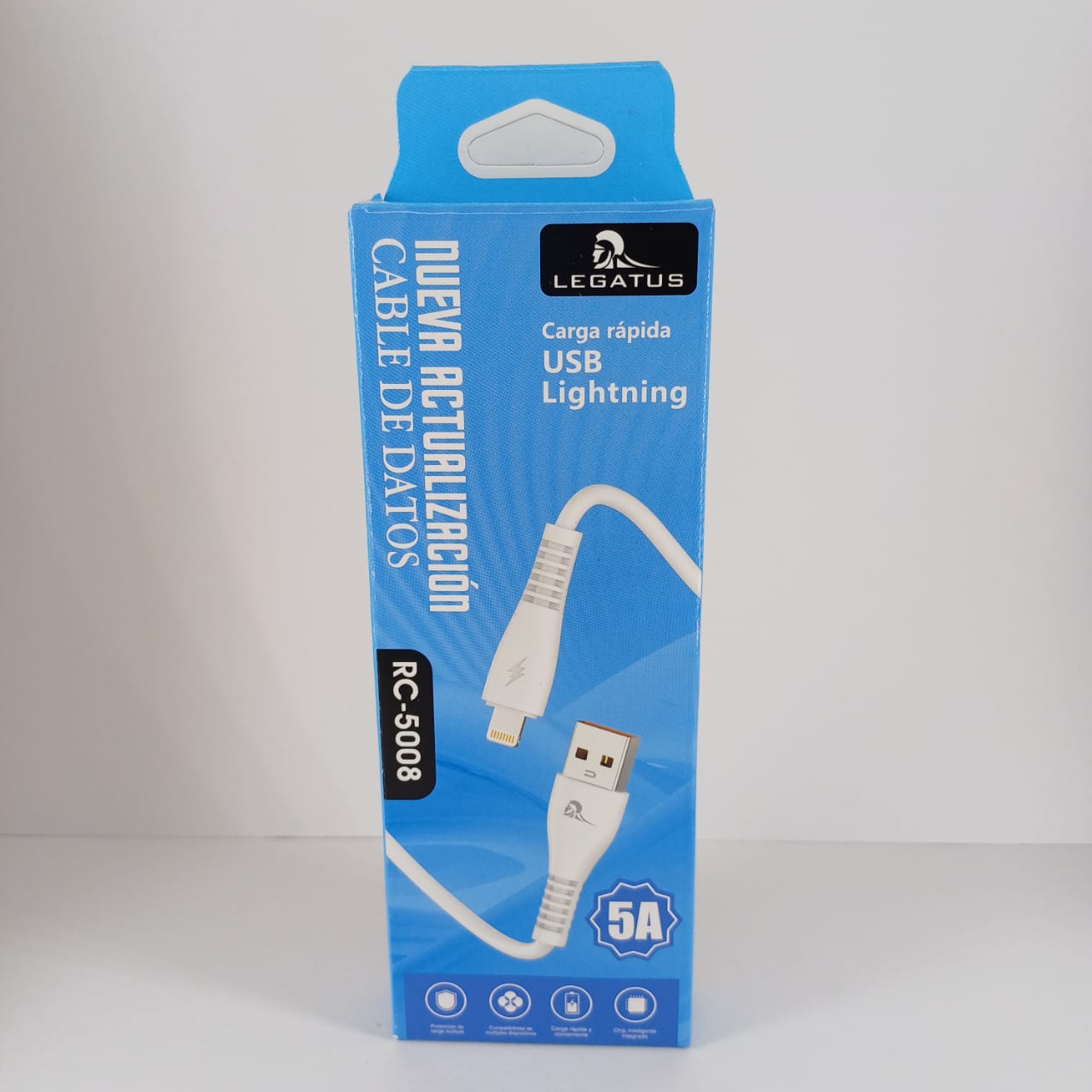 RC-5008 CABLE USB A IPH 5A LEGATUS 1MT