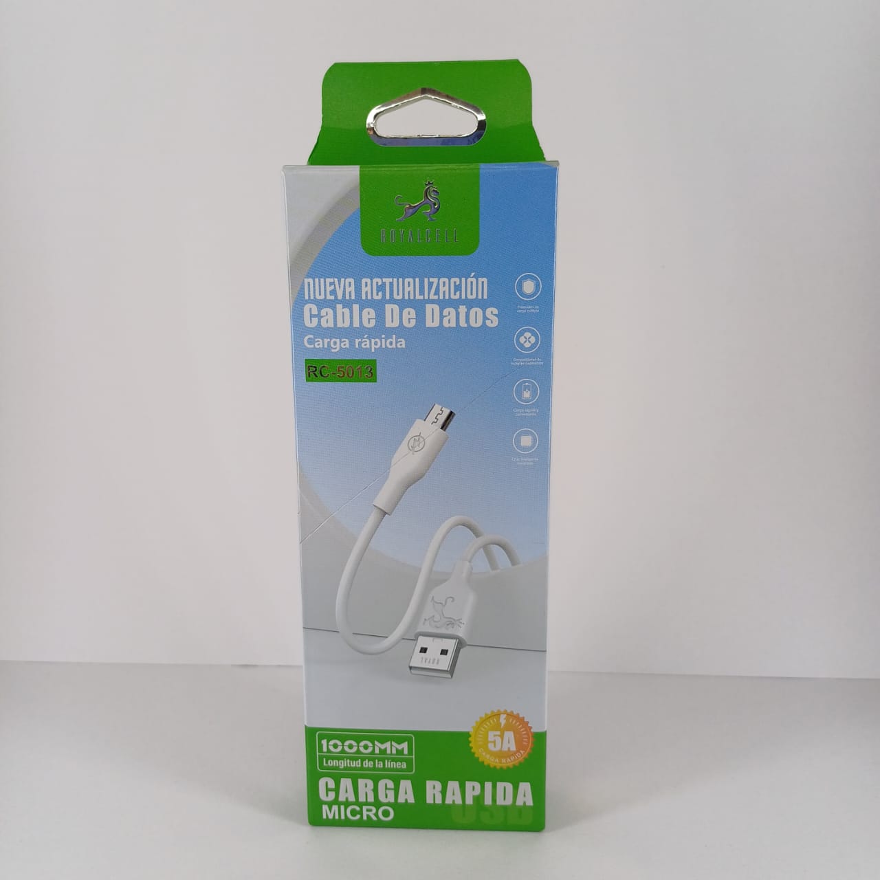 RC-5013 CABLE USB A MICRO ROYALCELL 5A