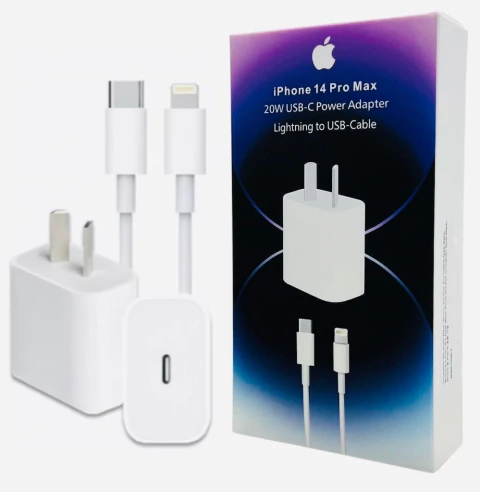 CARGADOR IPHONE 35W C/ CABLE TIPO C A LIGHTNING