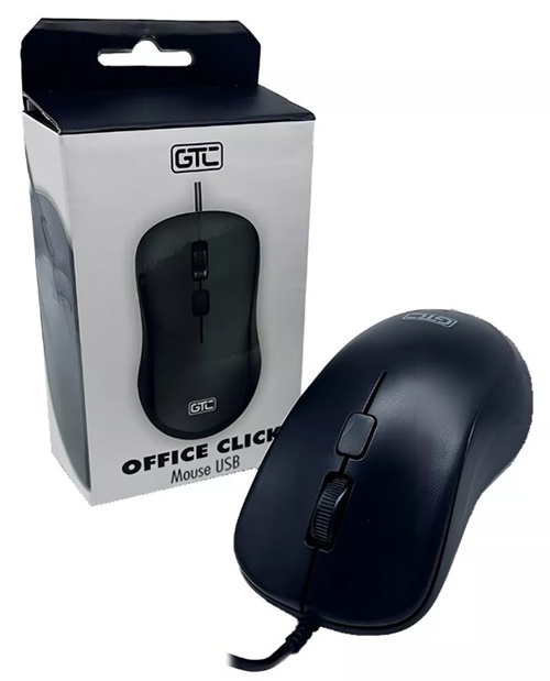 MOG-108 MOUSE OFFICE CLICK C/USB NEGRO