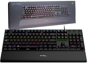 TECLADO NETMAK NM-LEGEND 104 TECLAS SWITCH