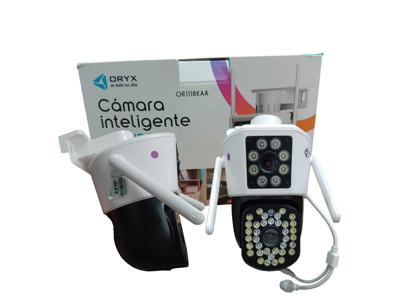 OR-1118KAA CAMARA DE SEGURIDAD DOBLE LENTE IP66
