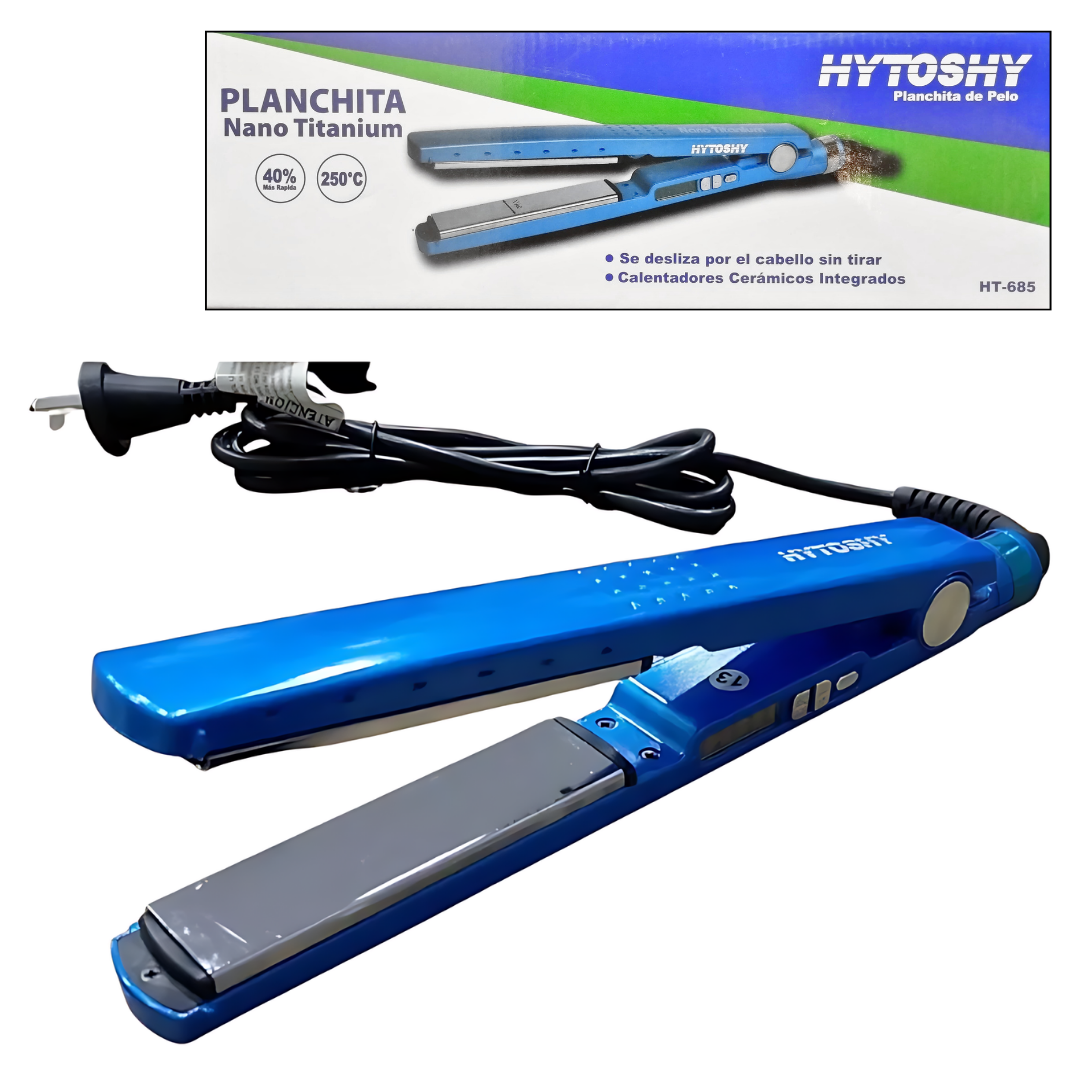 HT-685 PLANCHA PELO HYTOSHY 250Â°C