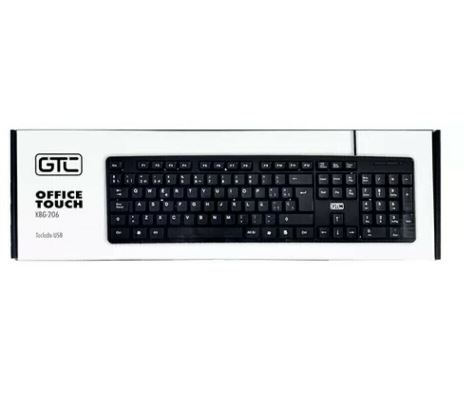 KBG-206 TECLADO C/CABLE GTC STANDER USB