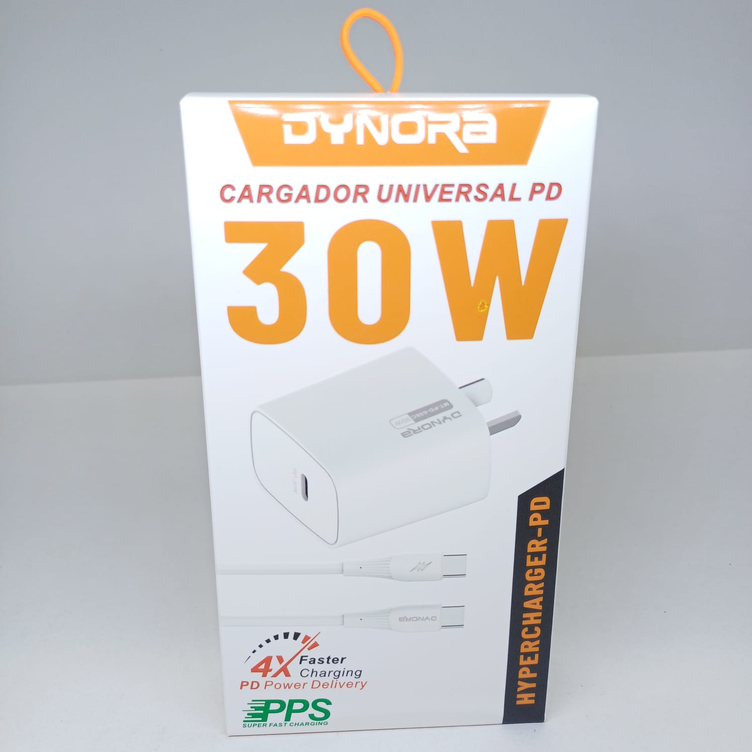 DY-PD-668 CARGADOR 30W C/CABLE C A IPHONE DYNORA