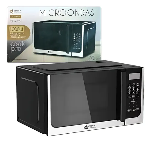 OR-MIC01 MICROONDAS ELECTRICO 20L 1000W ORYX