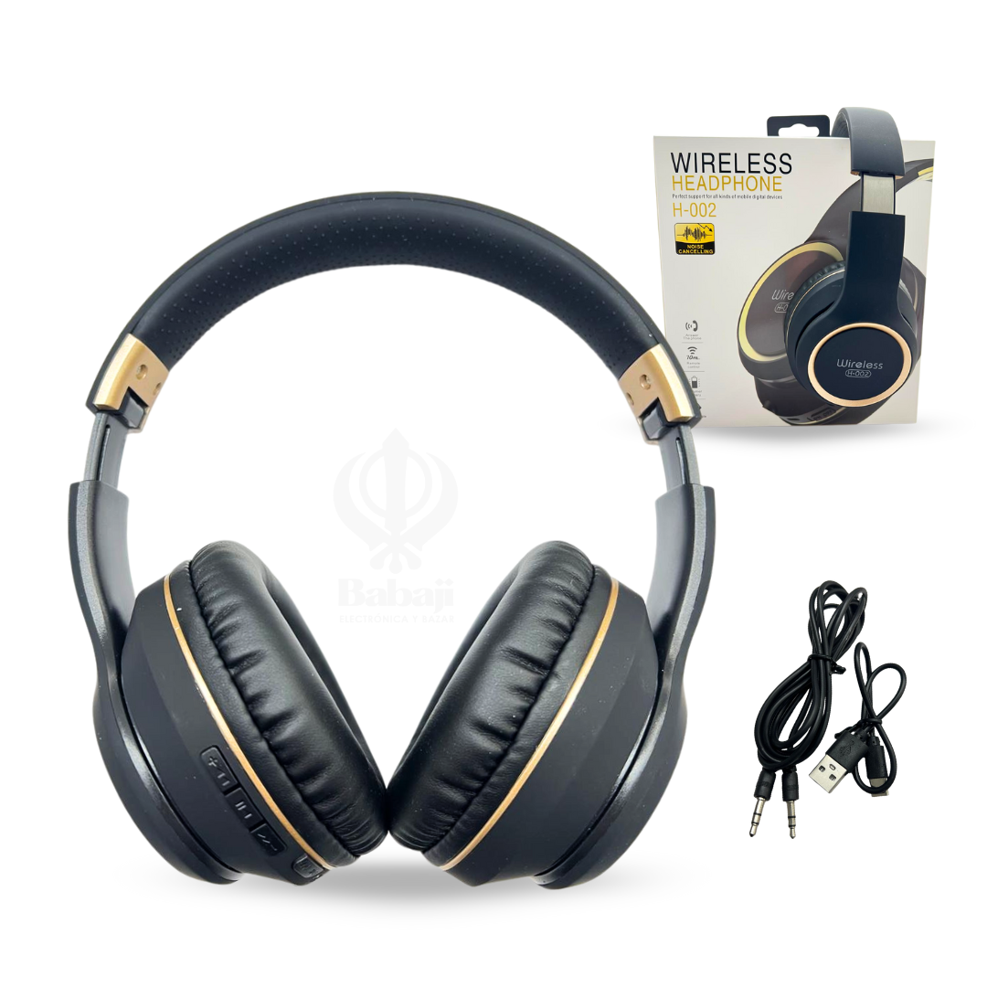 H-002 WIRELESS AURICULAR VINCHA INALÁMBRICO BABAJ