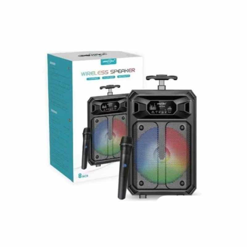 GTS-2176 PARLANTE BLUETOOTH 8" C/MICROFONO