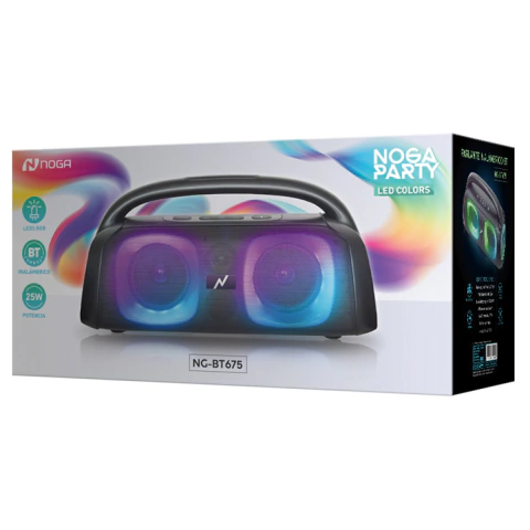 NG-BT675 // PARLANTE PORTABLE INALÁMBRICO BT CON