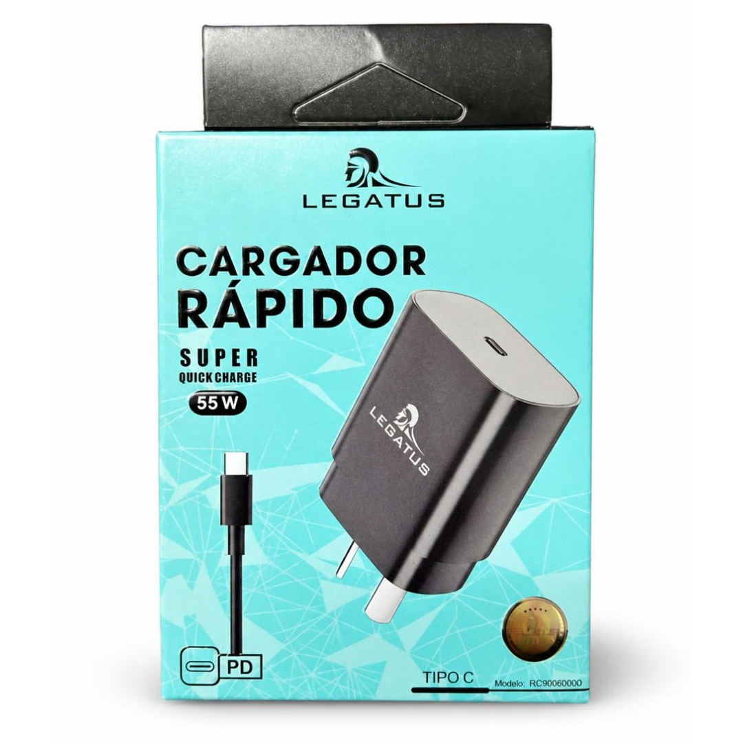 RC9006000D CARGADOR 55W RAPIDO C A C LEGATUS