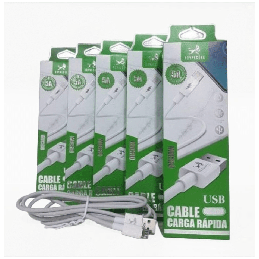 RC-Y00 CABLE USB A MICRO ROYALCELL 5A