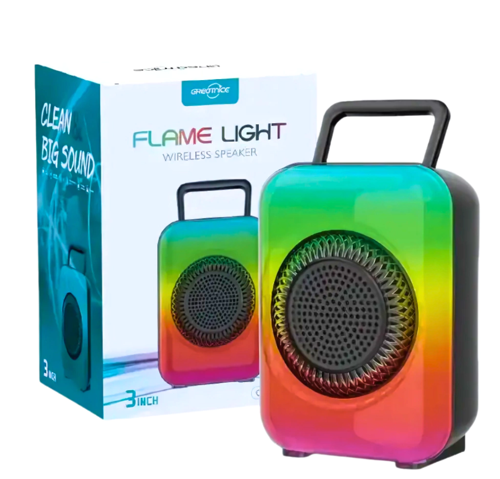 GTS-1867 PARLANTE RGB BLUETOOTH GREATNICE 3"