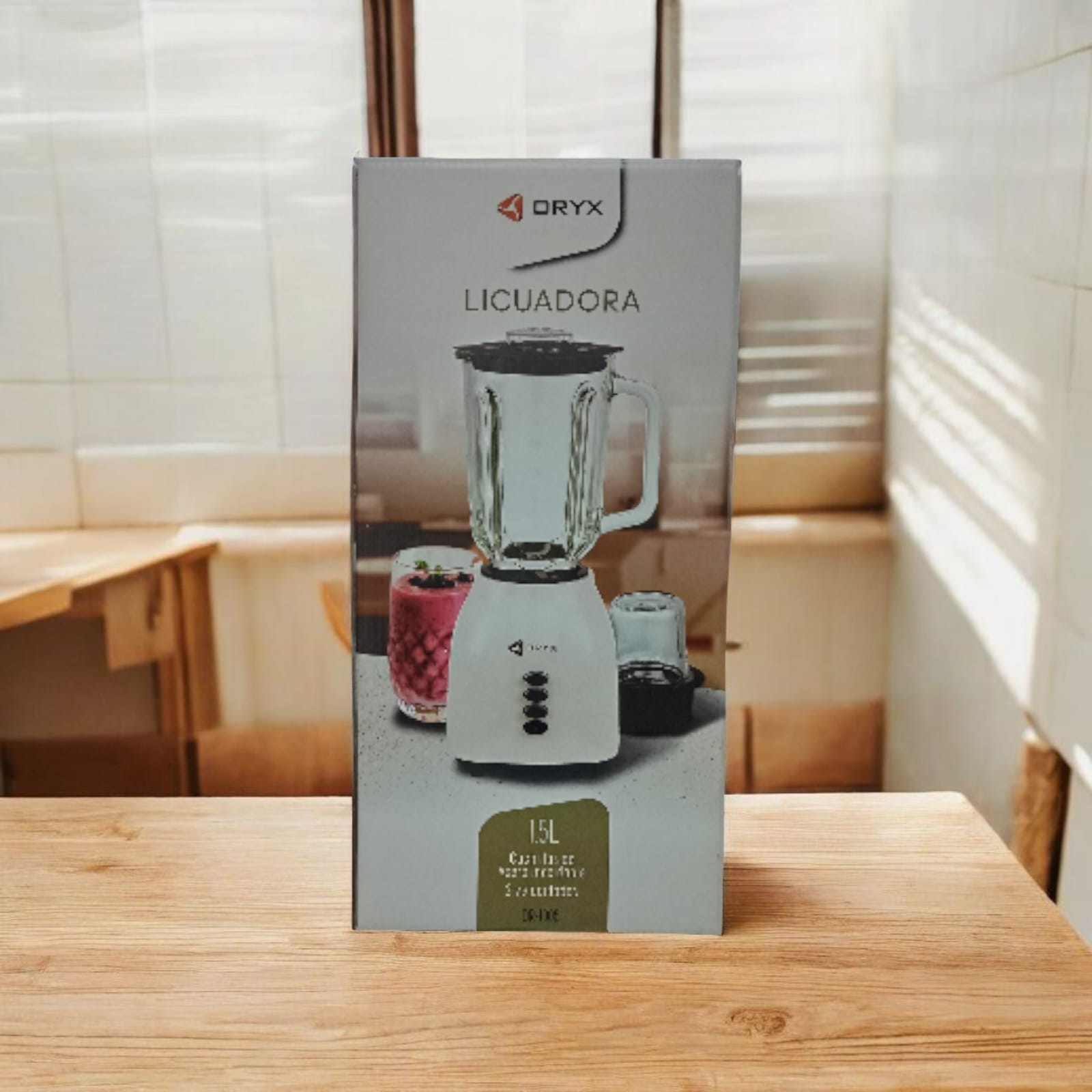OR-1005 LICUADORA ORYX 1.5L 2VELOCIDADES 300W