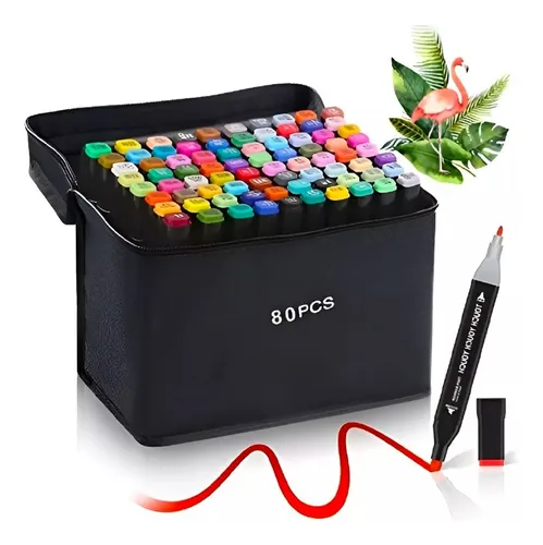 K26-80P MARCADORES DOBLE 80PCS