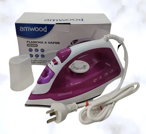 AW-2000 PLANCHA P/ROPA 2000W ELECTRICA AMWOOD
